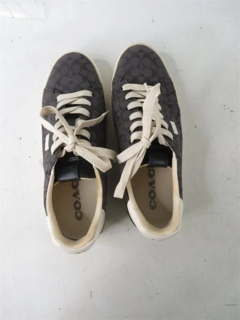 Coach Sneakers Monogram Pattern Size 8 Women